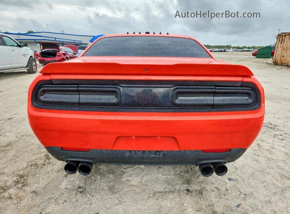 2C3CDZAG3KH531469 2019 DODGE CHALLENGER Orange Հետևի տեսք