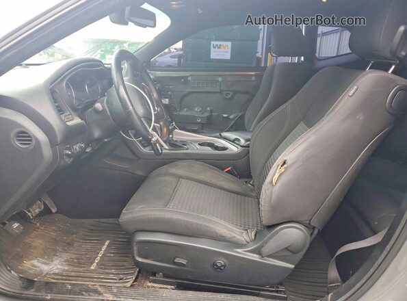 2C3CDZAG3KH623133 2019 DODGE CHALLENGER Gray წინა სალონის ხედი