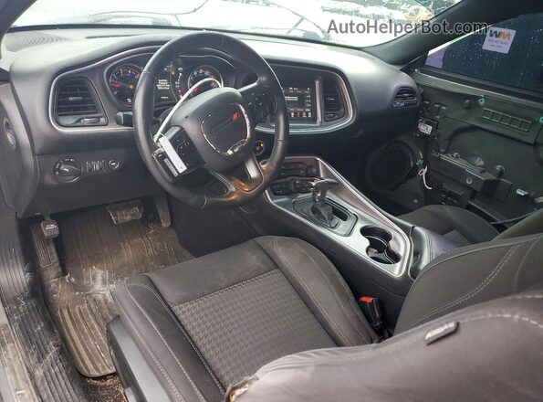 2C3CDZAG3KH623133 2019 DODGE CHALLENGER Gray წინა პანელის ხედი
