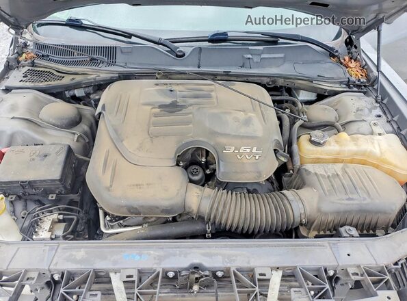2C3CDZAG3KH623133 2019 DODGE CHALLENGER Gray უკანა სალონის ხედი