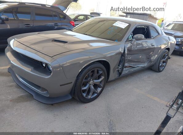 2C3CDZAG3KH670131 2019 DODGE CHALLENGER Серый Передняя левая четверть