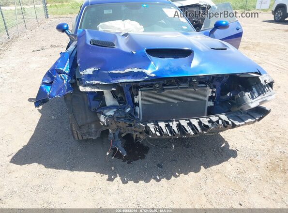 2C3CDZAG3KH680500 2019 DODGE CHALLENGER Синий Вид спереди