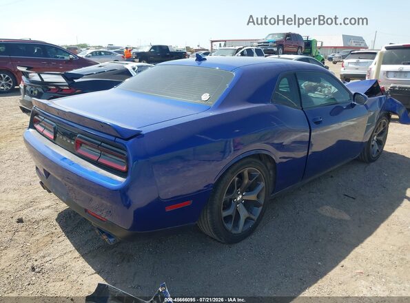 2C3CDZAG3KH680500 2019 DODGE CHALLENGER Синий Задняя правая четверть