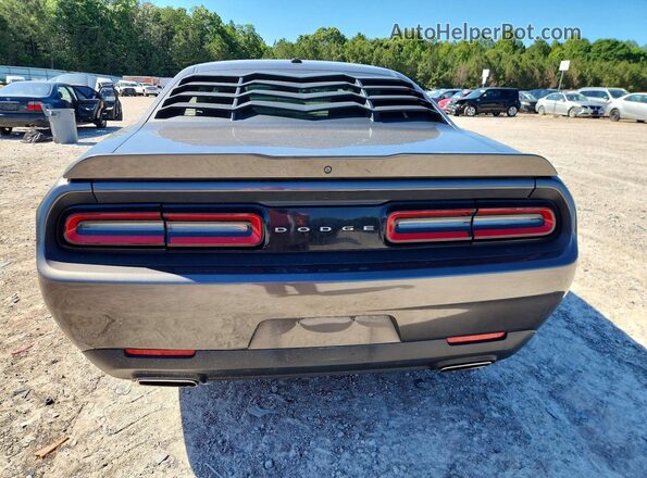 2C3CDZAG3MH597474 2021 DODGE CHALLENGER Charcoal Rear view