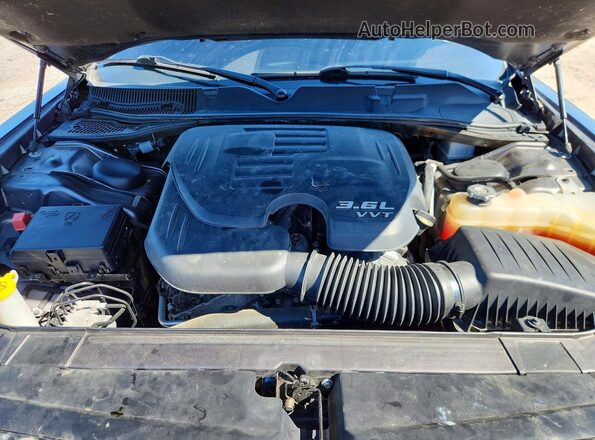 2C3CDZAG3MH597474 2021 DODGE CHALLENGER Charcoal Rear interior view