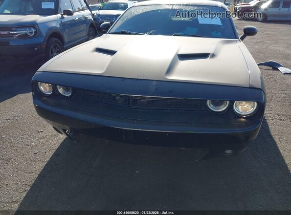 2C3CDZAG3NH108461 2022 DODGE CHALLENGER Черный Вид задней части салона