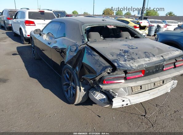 2C3CDZAG3NH108461 2022 DODGE CHALLENGER Черный Задняя левая четверть