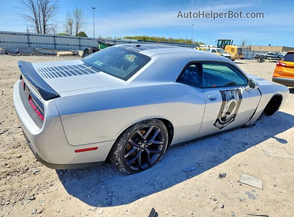 2C3CDZAG3NH123994 2022 DODGE CHALLENGER Silver Задня права чверть