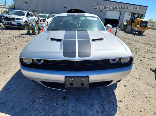 2C3CDZAG3NH123994 2022 DODGE CHALLENGER Silver Вид спереду