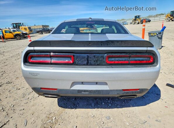 2C3CDZAG3NH123994 2022 DODGE CHALLENGER Silver Вид ззаду