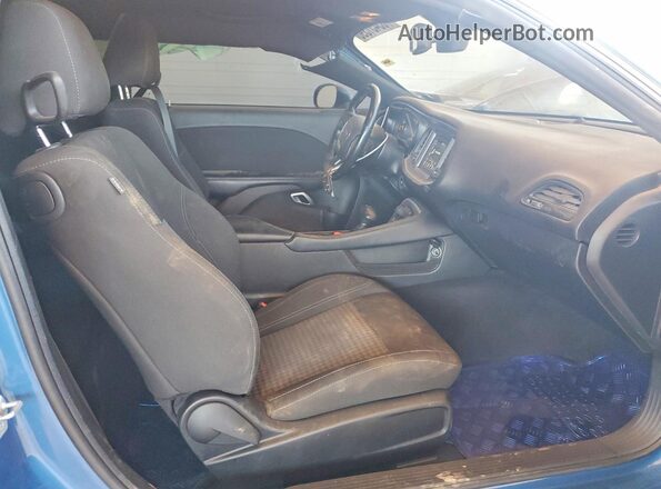 2C3CDZAG3NH257498 2022 DODGE CHALLENGER Blue Սալոնի դիմացի տեսք