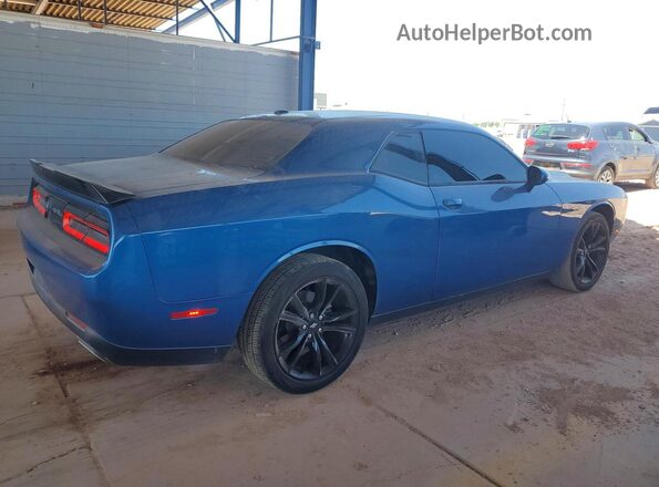 2C3CDZAG3NH257498 2022 DODGE CHALLENGER Blue Հետևի աջ