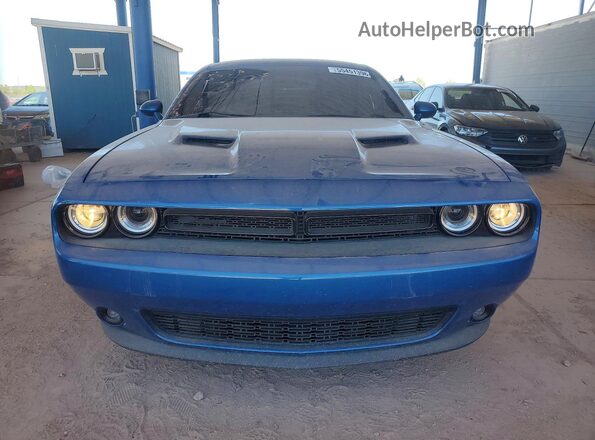 2C3CDZAG3NH257498 2022 DODGE CHALLENGER Blue Դիմացի տեսք