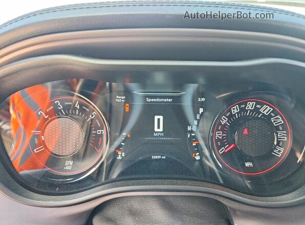 2C3CDZAG3PH637654 2023 DODGE CHALLENGER Silver ხელსაწყოთა პანელის ხედი