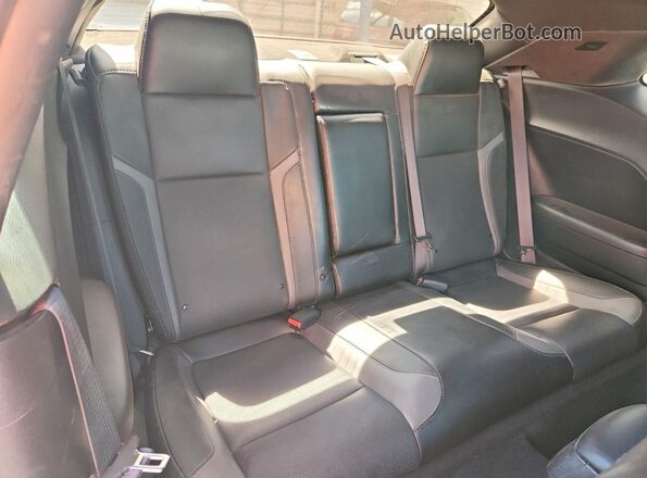 2C3CDZAG3PH637654 2023 DODGE CHALLENGER Silver უკანა სავარძლების ხედი