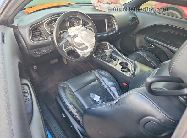 2C3CDZAG4GH162953 2016 DODGE CHALLENGER Blue Vista del salpicadero