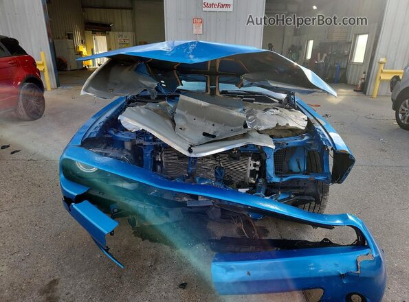 2C3CDZAG4GH162953 2016 DODGE CHALLENGER Blue Vista frontal