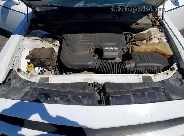 2C3CDZAG4GH323446 2016 DODGE CHALLENGER White Rear interior view