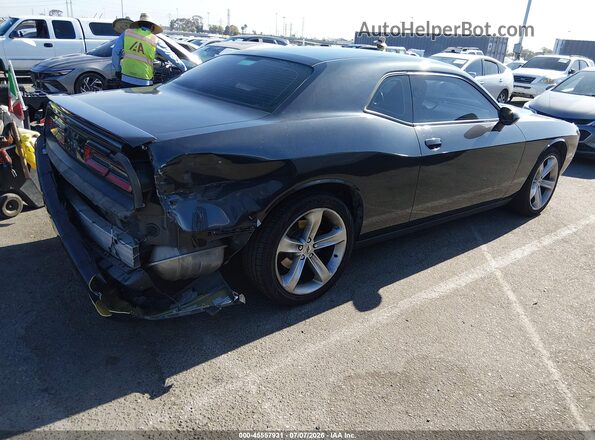 2C3CDZAG4HH503043 2017 DODGE CHALLENGER Черный Задняя правая четверть