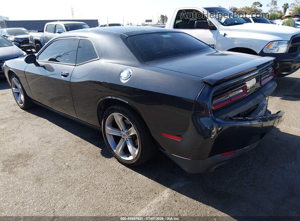 2C3CDZAG4HH503043 2017 DODGE CHALLENGER Черный Задняя левая четверть