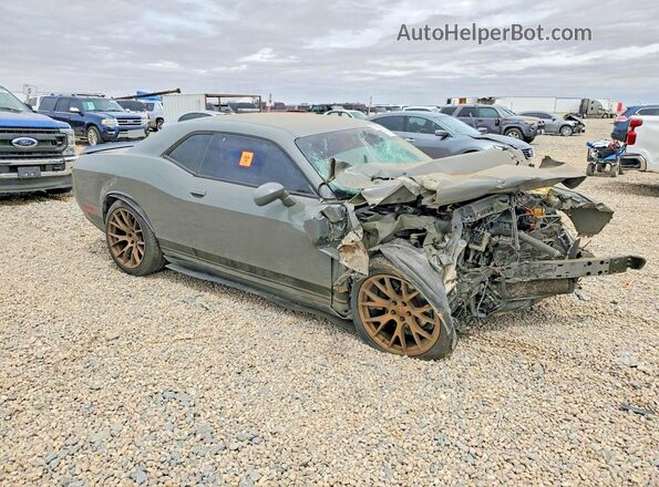 2C3CDZAG4HH627149 2017 DODGE CHALLENGER Gray Przód prawy