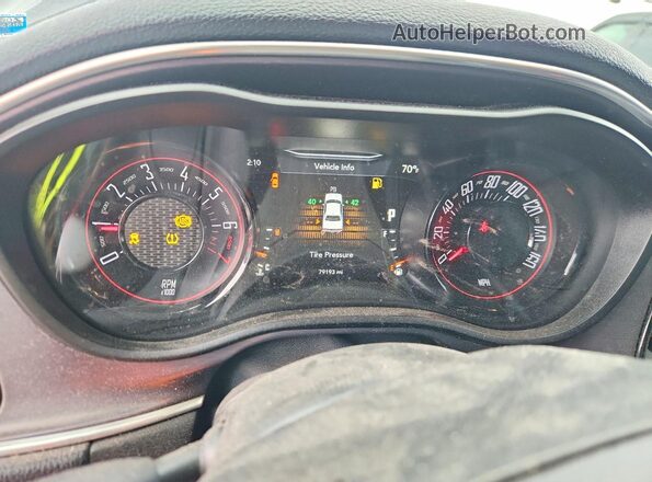 2C3CDZAG4HH633811 2017 DODGE CHALLENGER Black Vista del cuadro de instrumentos
