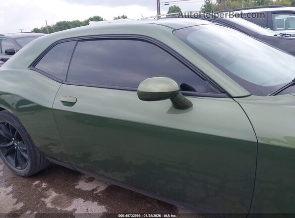2C3CDZAG4JH161986 2018 DODGE CHALLENGER Green Սալոնի 360 աստիճան տեսք