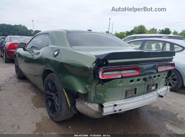2C3CDZAG4JH161986 2018 DODGE CHALLENGER Green Հետևի ձախ