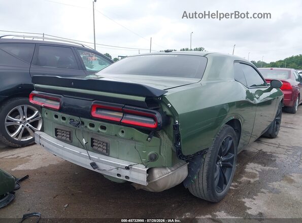 2C3CDZAG4JH161986 2018 DODGE CHALLENGER Green Հետևի աջ