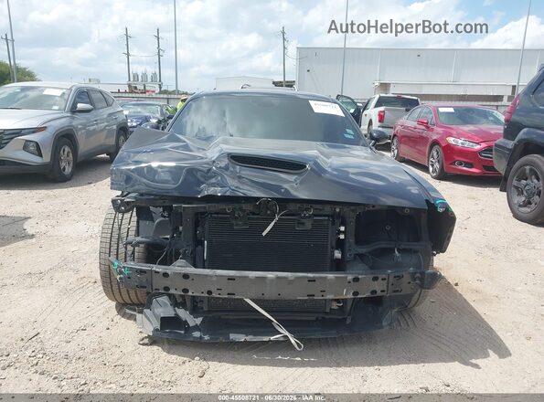 2C3CDZAG4JH202410 2018 DODGE CHALLENGER Black Widok wnętrza z tyłu