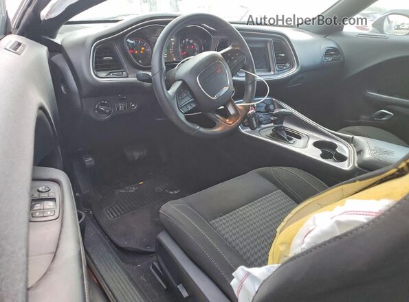 2C3CDZAG4JH204724 2018 DODGE CHALLENGER Gray Вид панелі приладів