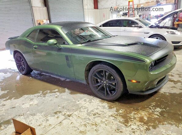 2C3CDZAG4JH251350 2018 DODGE CHALLENGER Green Передня права чверть