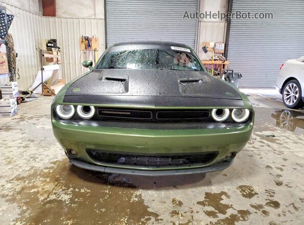 2C3CDZAG4JH251350 2018 DODGE CHALLENGER Green Вид спереду
