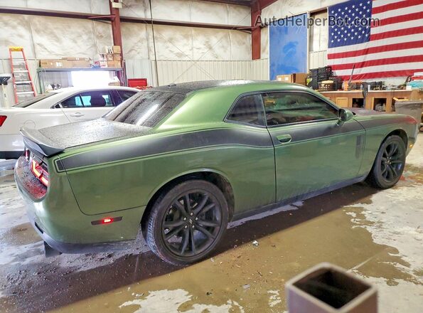 2C3CDZAG4JH251350 2018 DODGE CHALLENGER Green Задня права чверть