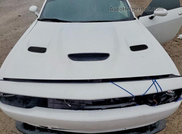 2C3CDZAG4JH259240 2018 DODGE CHALLENGER White Rear interior view