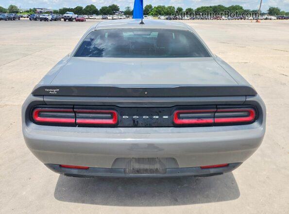 2C3CDZAG4JH305696 2018 DODGE CHALLENGER Gray Հետևի տեսք
