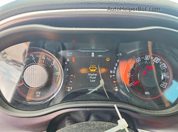 2C3CDZAG4JH305696 2018 DODGE CHALLENGER Gray Սարքավորումների վահանակի տեսք