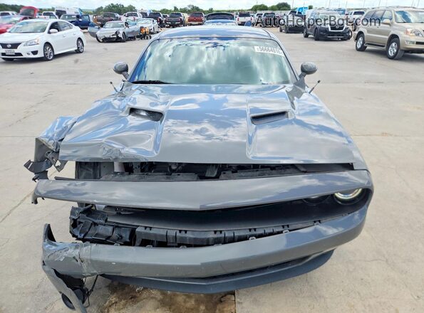 2C3CDZAG4JH305696 2018 DODGE CHALLENGER Gray Դիմացի տեսք
