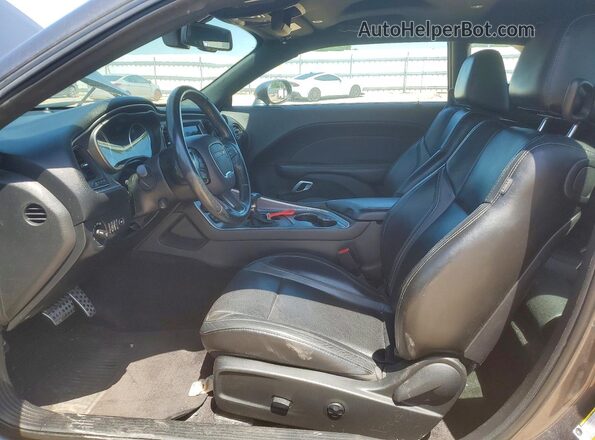 2C3CDZAG4KH503373 2019 DODGE CHALLENGER Gray Вид салону спереду
