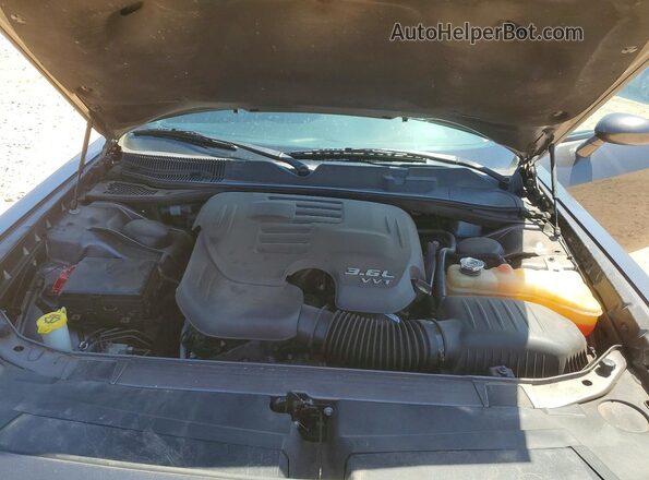 2C3CDZAG4KH503373 2019 DODGE CHALLENGER Gray Вид задньої частини салону