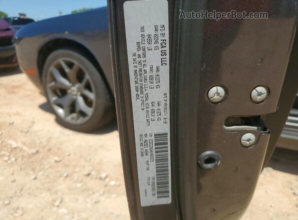 2C3CDZAG4KH503373 2019 DODGE CHALLENGER Gray Вид підкапотного простору