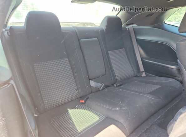 2C3CDZAG4KH699850 2019 DODGE CHALLENGER Black უკანა სავარძლების ხედი