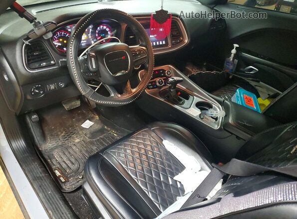 2C3CDZAG4LH236592 2020 DODGE CHALLENGER Gray Առջևի վահանակի տեսք