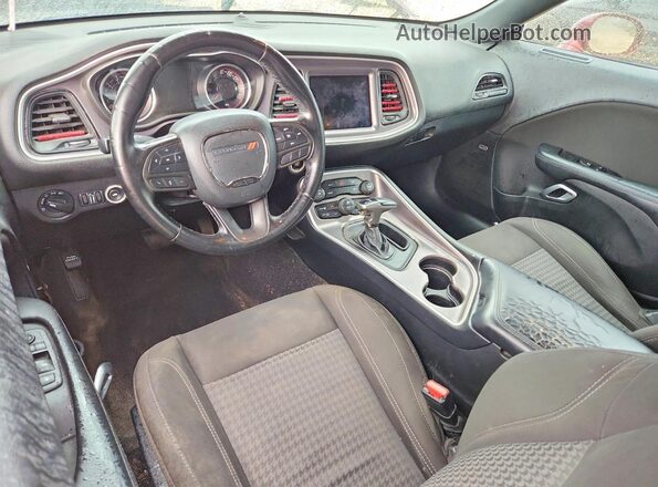 2C3CDZAG4MH552513 2021 DODGE CHALLENGER Burgundy წინა პანელის ხედი
