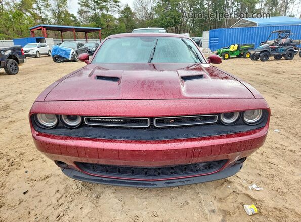 2C3CDZAG4MH552513 2021 DODGE CHALLENGER Burgundy წინა ხედი
