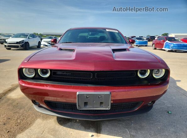 2C3CDZAG4NH132090 2022 DODGE CHALLENGER Maroon Widok z przodu