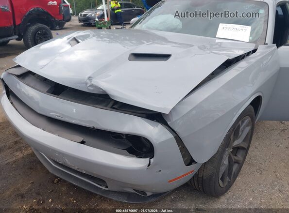 2C3CDZAG4NH226700 2022 DODGE CHALLENGER Gray Front view
