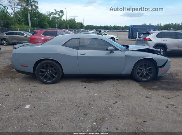 2C3CDZAG4NH226700 2022 DODGE CHALLENGER Gray Rear interior view