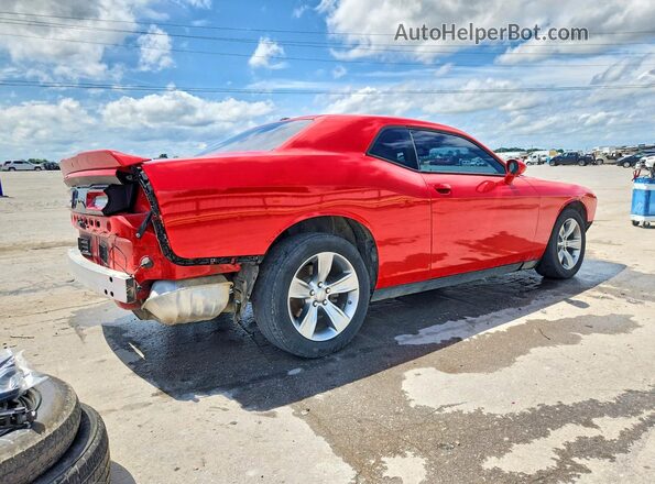 2C3CDZAG4NH265626 2022 DODGE CHALLENGER Red Задня права чверть