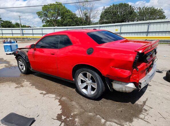 2C3CDZAG4NH265626 2022 DODGE CHALLENGER Red Задня ліва чверть